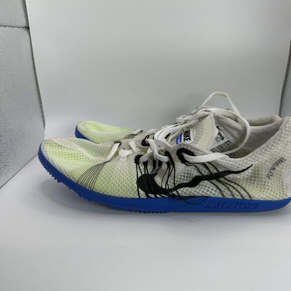 Nike Zoom Matumbo Racing Flywire Shoes Mens Size 12.5 White Blue Track Running - Picture 6 of 11